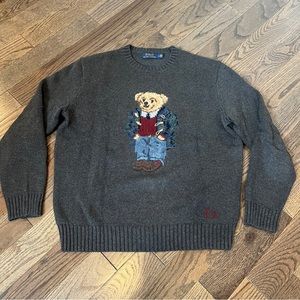 Polo Ralph Lauren Crew Neck Bear Sweater